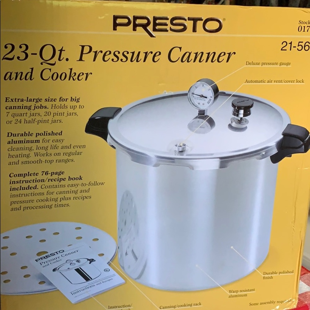 Presto 23 Quart pressure canner